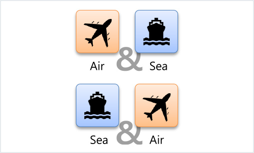 Air & Sea, Sea & Air